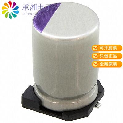 正品6SVPC820M原装CAP ALUM POLY 820UF 20% 6.3V SMD