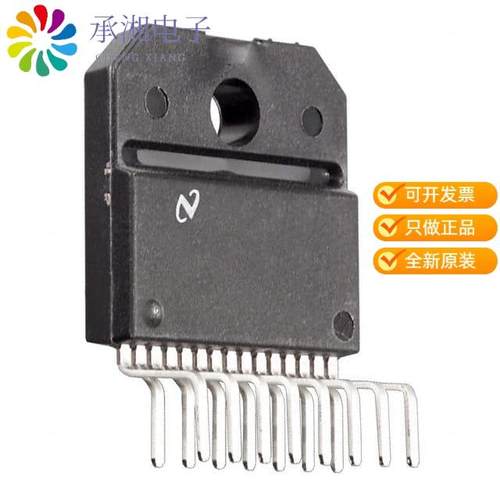 正品LM1876TF/NOPB原装IC AMP AB STEREO 22W TO220-15