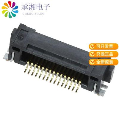 正品5033763010原装CONN PLUG 30POS R/A SMD GOLD