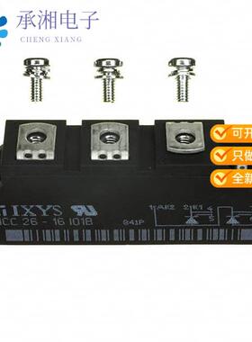 全新MCC26-16IO1B正品THYRISTOR MODULE 1600V 2X32A