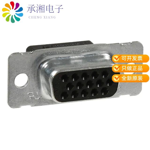 正品1658681-1原装CONN D-SUB HD HOUSING RCPT 15POS
