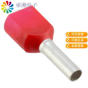 正品966144-4原装CONN FERRULE DIN TWO X 17AWG RED