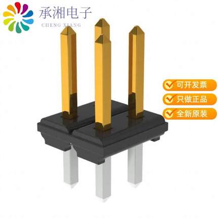 正品XJ8C-0411原装CONN HEADER VERT 4POS 2.54MM