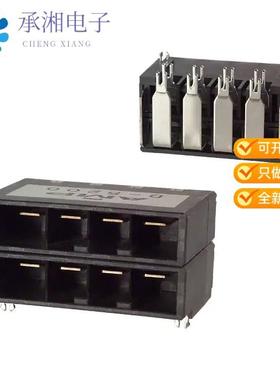 正品1123829-1原装CONN HEADER R/A 8POS 10.16MM