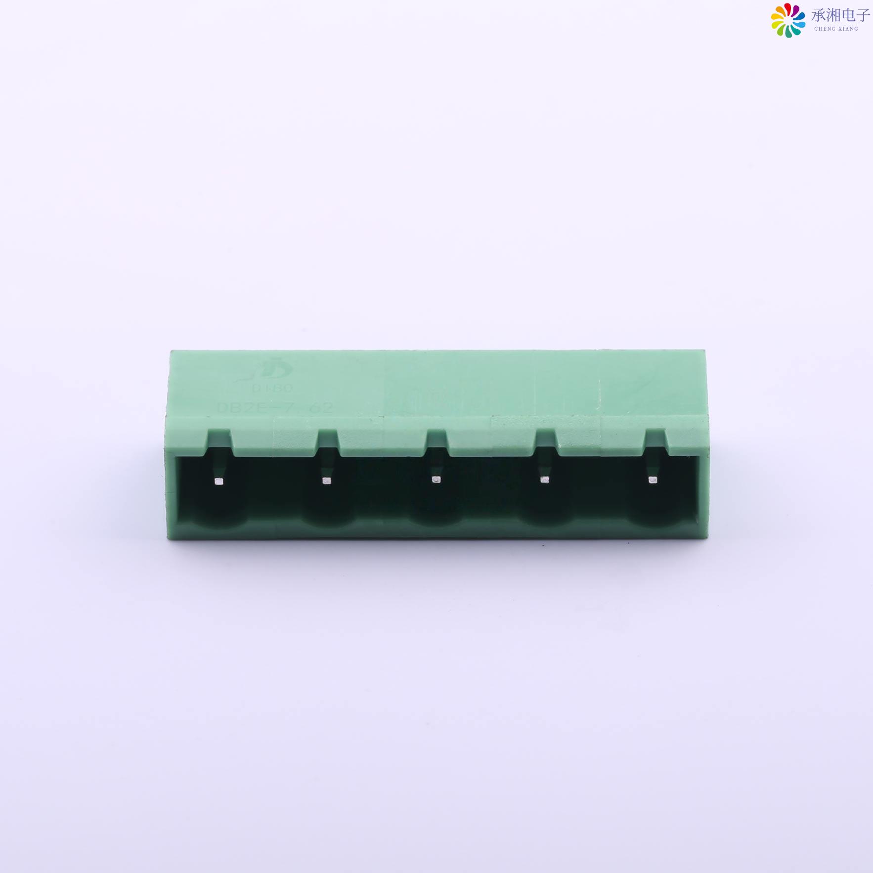 正品DB2EVC-7.62-5P-GN原装7.62mm 排数:1 每排P数:5