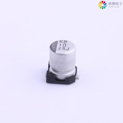 正品VEJ100M1ETR-0405原装贴片铝电解电容 ±20% - 25V