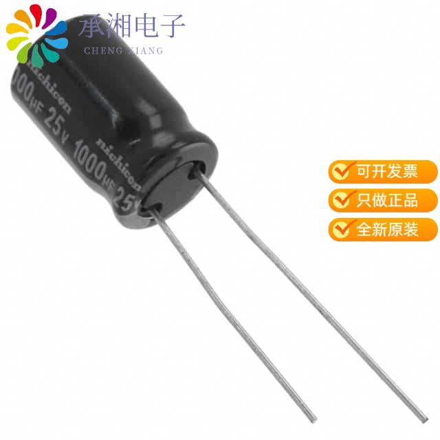 正品UVY1E102MPD原装CAP ALUM 1000UF 20% 25V RADIAL