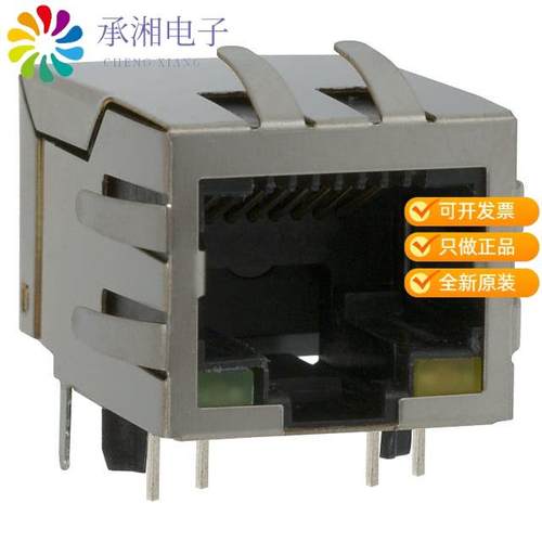 正品J00-0065NL原装CONN JACK 1PORT 100 BASE-TX PCB