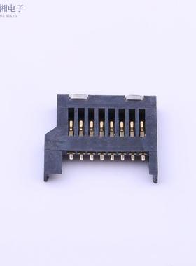 正品XKTF-004原装拔插式 SD卡(TF卡) 卡座 8P全塑型