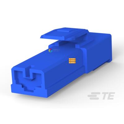 全新179183-6正品CONN RCPT HSG 0.187 1POS BLUE