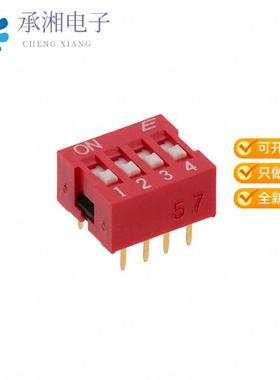 正品KAS1104RT原装SWITCH SLIDE DIP SPST 25MA 24V