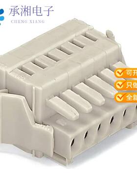正品734-102/037-000原装1-CONDUCTOR FEMALE PLUG; 10