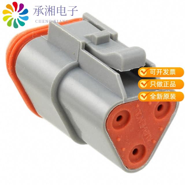 正品AT06-3S原装CONN PLUG 3POS 14-20AWG SIZE 16