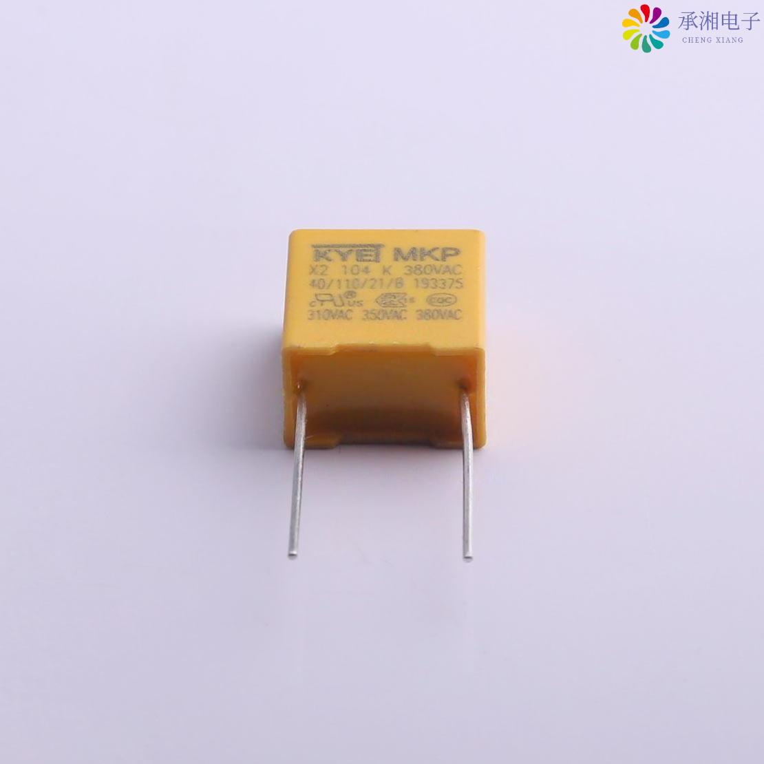 正品PX104K2W1002原装安规电容 ±10% 100nF 380V CAP_1