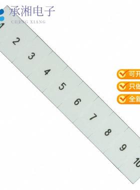 正品1051016:0001原装CONN ACC MARKER STRIP PREPRINT