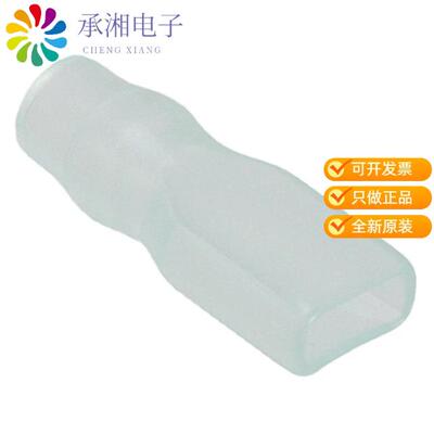 正品170823-6原装CONN RCPT SLEEVE 0.25 1POS CLEAR