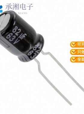 正品EEU-FR1J820B原装CAP ALUM 82UF 20% 63V RADIAL