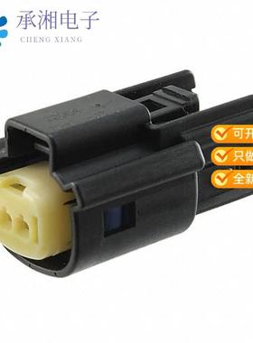 正品0334710201原装CONN RCPT 2POS SINGLE BLACK