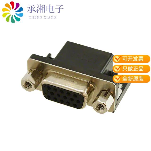 正品XM4L-1542-132原装CONN D-SUB HD RCPT 15P R/A SLDR