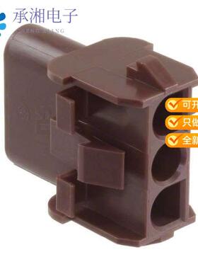 正品1-480701-1原装CONN RCPT HSG 3POS BRN