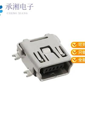 正品KMBX-SMT-5S-S-30TR原装CONN RCPT USB2.0 MINI B