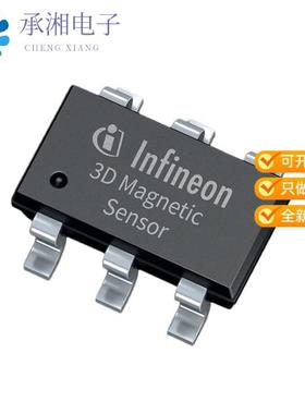 正品TLV493DA1B6HTSA2原装SENSOR ROTARY 360DEG SMD