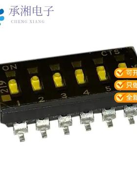正品219-6LPSTR原装SWITCH SLIDE DIP SPST 100MA 20V