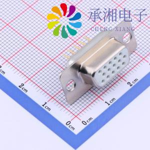 正品X0515FC2W1原装D-Sub连接器 15Pin 3排 白