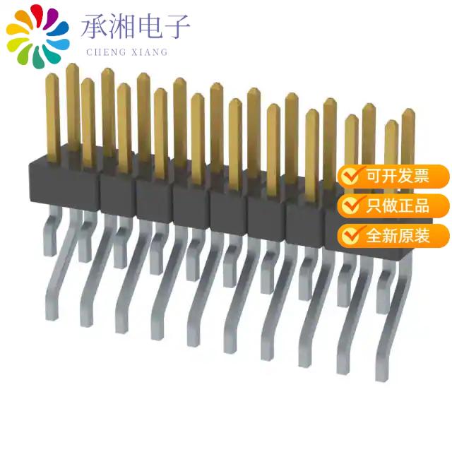 正品MMT-110-02-S-DH原装CONN HEADER SMD R/A 20POS 2MM