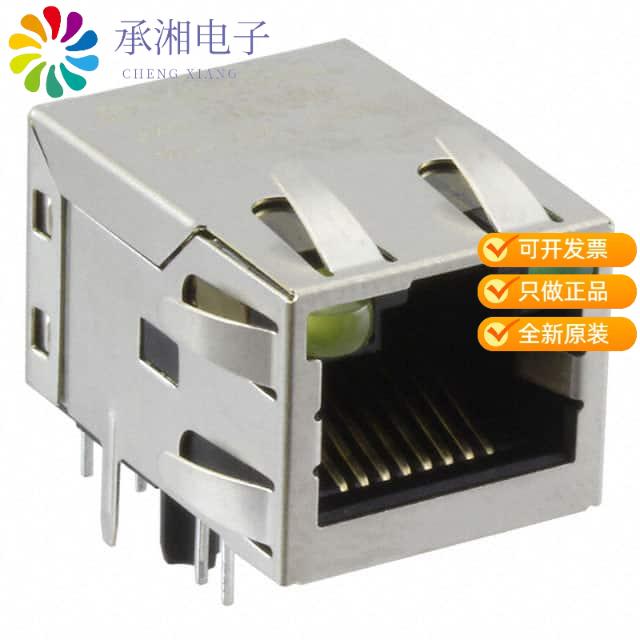 正品JXD1-0025NL原装CONN JACK 1PORT 1000 BASE-T PCB