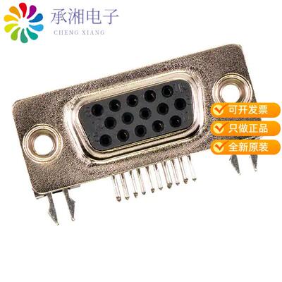 正品1731130133原装FCT HD DSUB RA PC RCPT 15 PN W/C