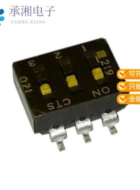 正品219-3LPSTR原装SWITCH SLIDE DIP SPST 100MA 20V