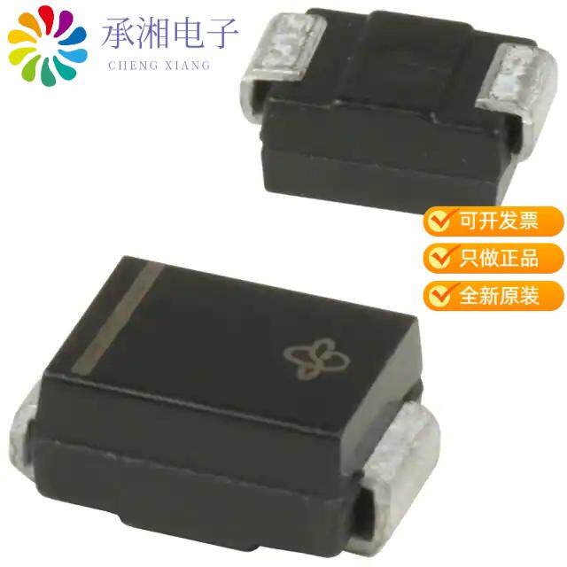 正品SMBJ78CA-E3/52原装TVS DIODE 78VWM 126VC DO214AA