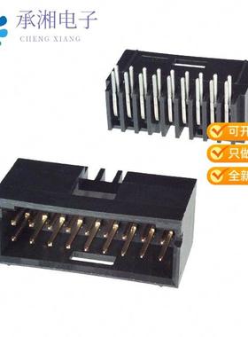 正品5-103166-7原装CONN HEADER R/A 18POS 2.54MM