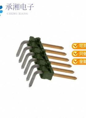 正品825437-6原装CONN HEADER R/A 6POS 2.54MM