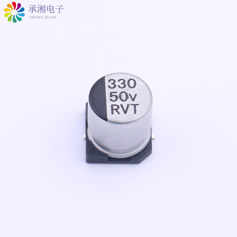 正品RVT1H331M1010原装贴片铝电解电容 ±20% 50V 330µF
