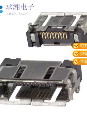 全新ST60-10P(30)正品CONN RCPT 10P 0.02 GOLD EDGE MNT