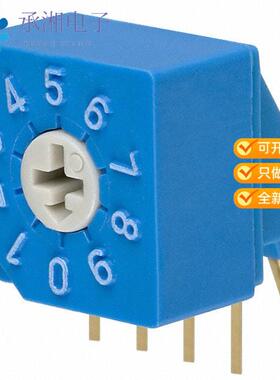 正品S-2011A原装SWITCH ROTARY DIP BCD 100MA 5V