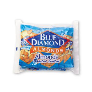 BLUEDIAMOND 十包装盐焗杏仁坚果仁健康营养坚果混合坚果休闲食品