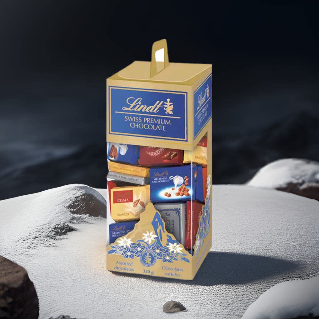 香港精选进口新年礼盒节日送礼瑞士经典精选迷你朱古力盒装