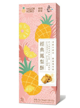 唯格饼家 - 维格x疯台味经典凤梨酥4件装到日期2026年6月1日送礼