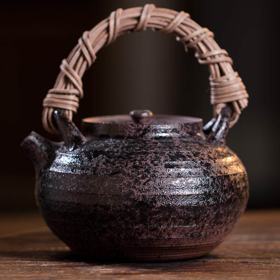 六合堂紫砂煮水壶纯手工陶壶提梁壶电陶炉煮茶器烧水壶家用泡茶壶