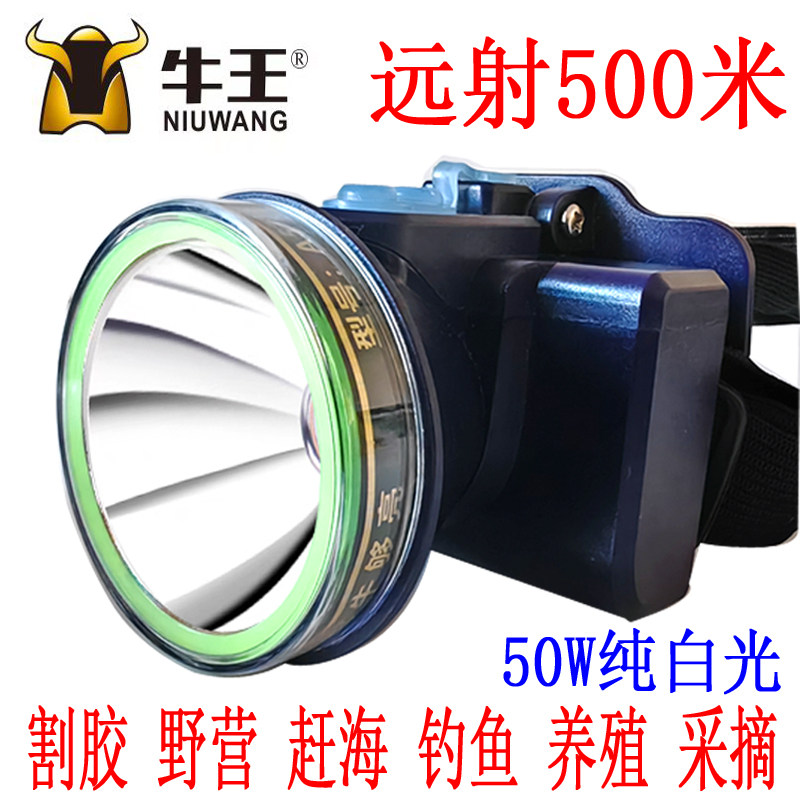 头灯强光充电超亮 超长续航夜钓户外矿灯头戴照明钓鱼灯手电筒A51