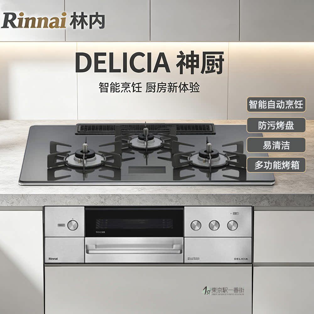 林内DELICIA神厨电源版燃气灶
