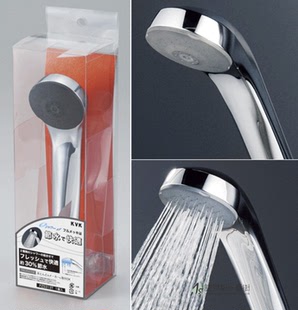 日本直送KVK原装电镀节水淋浴花洒 e-shower nf 淋浴喷头