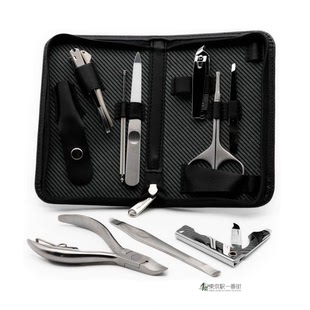 日本正品代购 匠之技不锈钢指甲刀9件套装 G3109 日本制