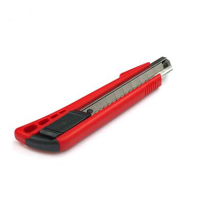 晨光ASS91315自动锁墙纸刀裁纸刀带钢套大号美工刀18mm办公用刀