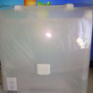 晨光AWT92054人鱼姬系列风琴包学生A4手提办公事务票据文件收纳包