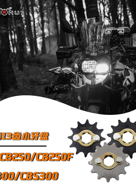 CQR正林CB250小飞链轮CB250F卒玛NB300/CBS300发动机12齿13齿牙盘