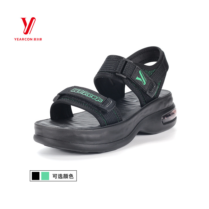 意尔康沙滩鞋运动厚底正品